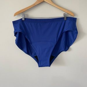 Joyja NWT Katelin bikini super absorbency power blue panties 4X